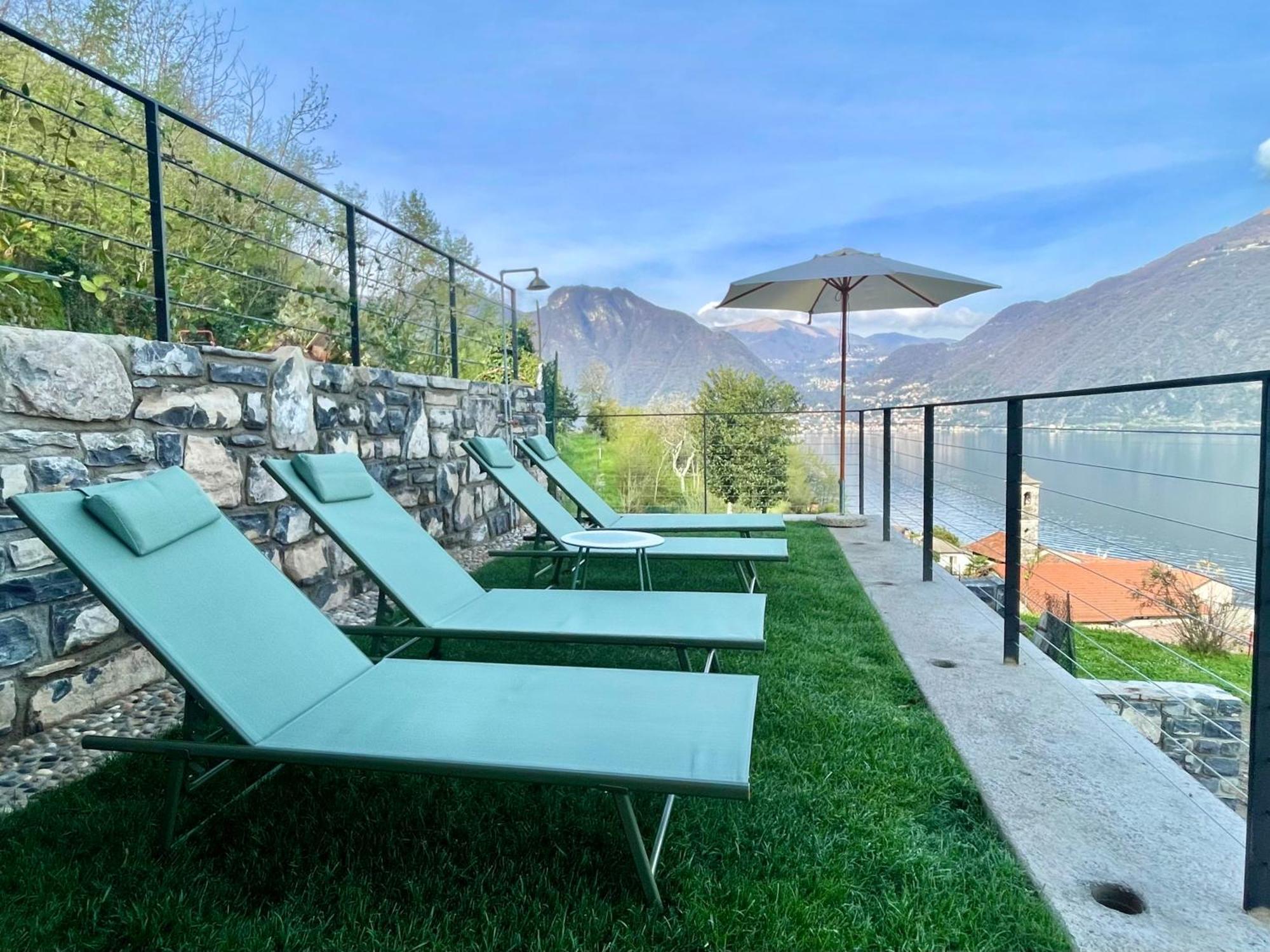 Il Noce Lake View Apartment Lezzeno Exteriér fotografie