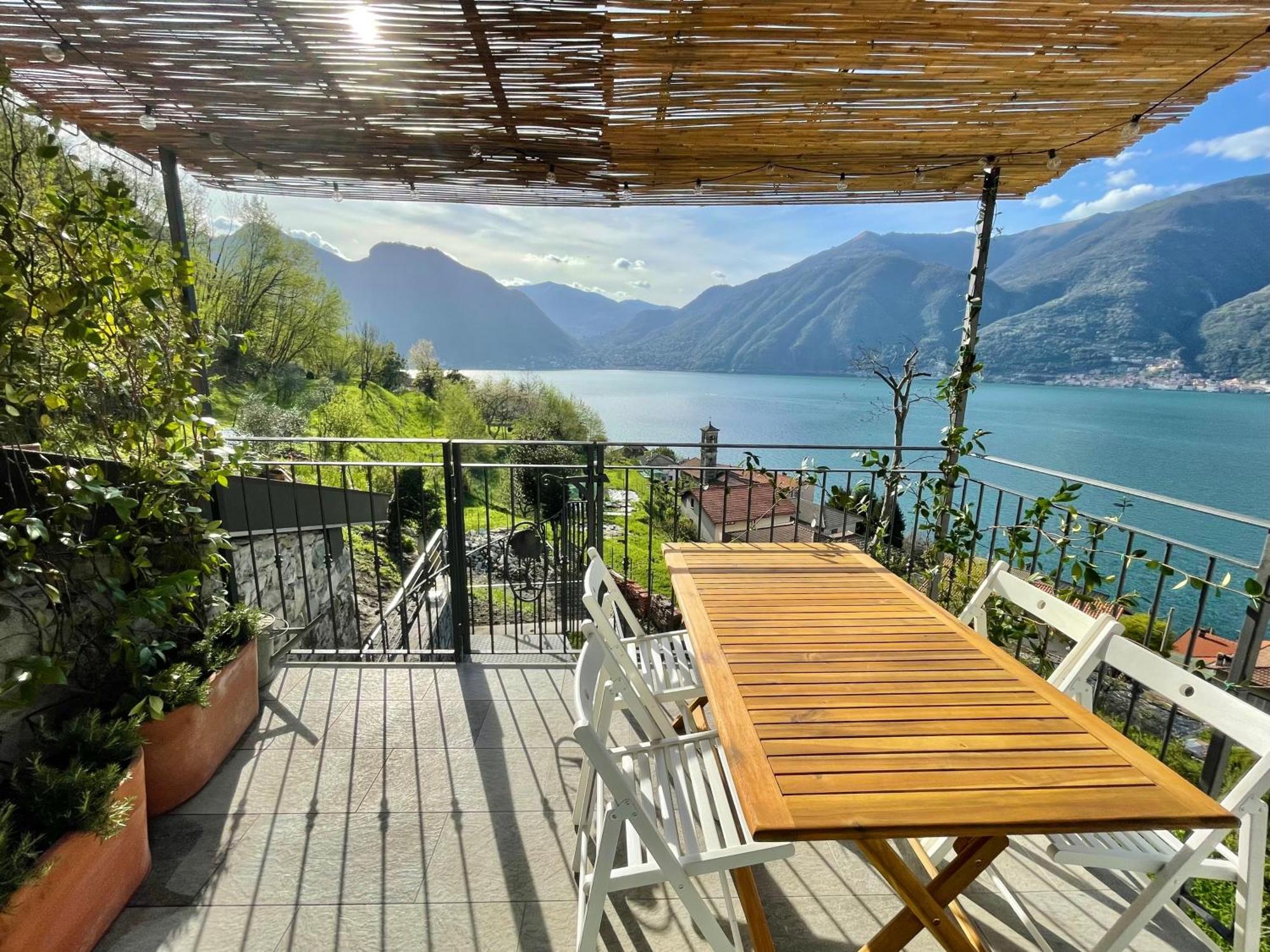 Il Noce Lake View Apartment Lezzeno Exteriér fotografie